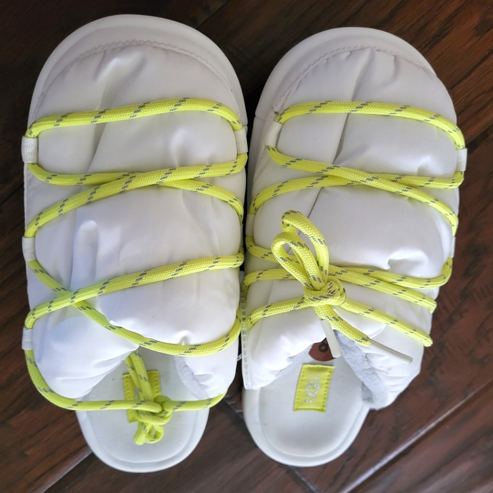 Ugg Shoes Ugg Spaceslider Ugg Slippers White Uggs New